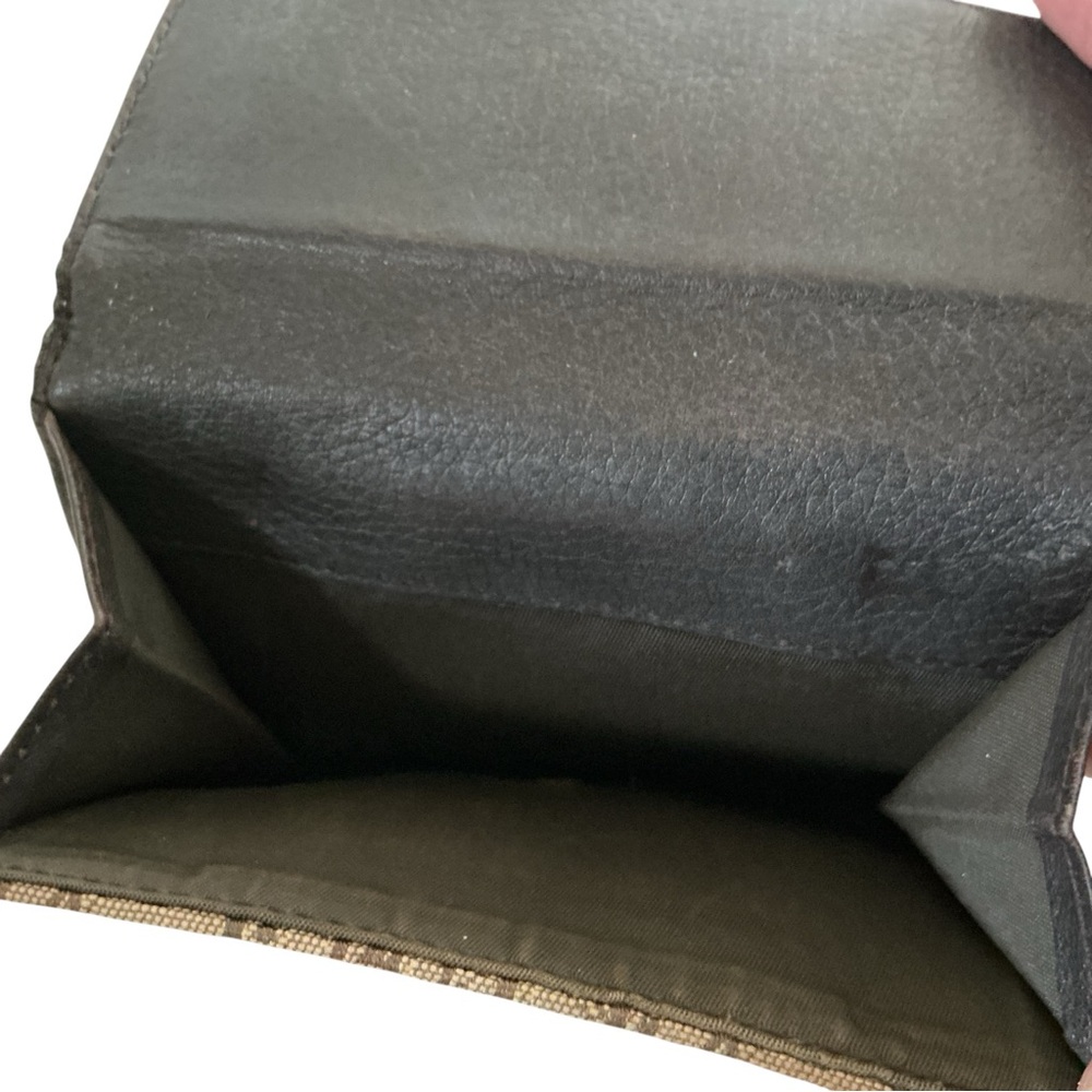 Christian Dior Brown Trotter Compact Wallet - Picture 11 of 12